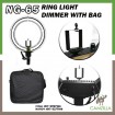 Ring Light NG-65 Adjustable Tube Light Brightness with Dimmer